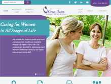 Tablet Screenshot of gpwomenshealth.com